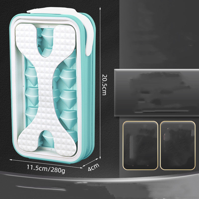 2-in-1 Ice Cube Maker & Bottle – Portable, Stylish & Easy Use - Elysian Nest